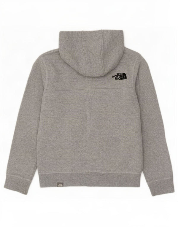 The North Face Girls Zip Hoodie πουλόβερ 10-11 ετών Medium Grey Flecked