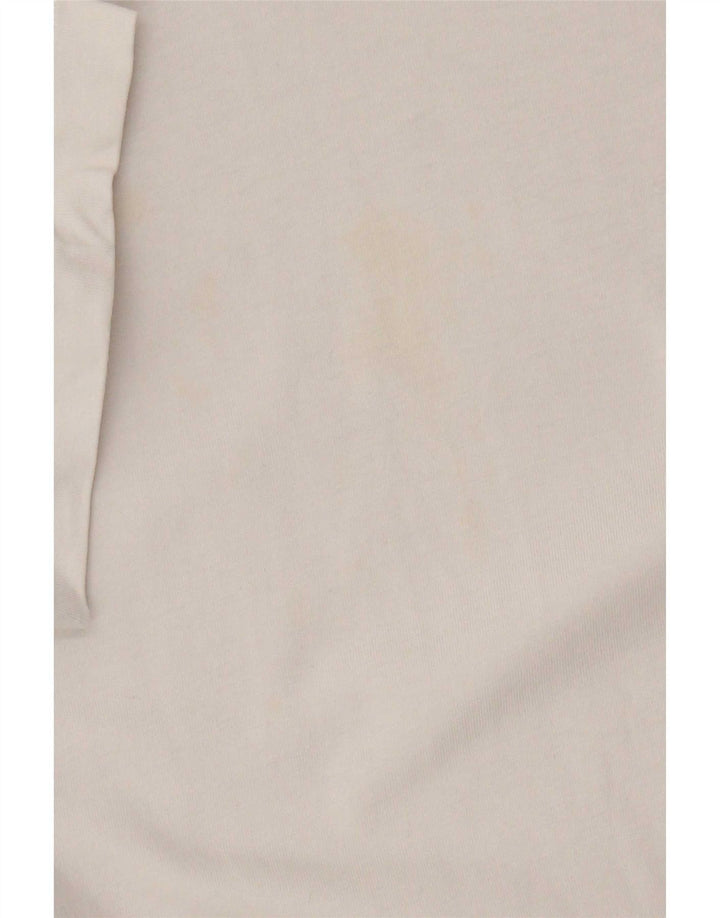 Jordan Ανδρικό γραφικό T-Shirt Top Μικρό λευκό βαμβακερό