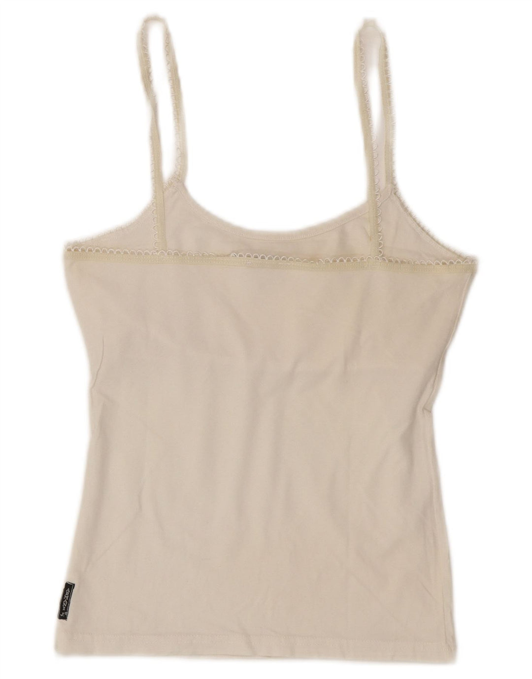 Armani Jeans Γυναικείο Graphic Crop Cami Top UK 8 Small White