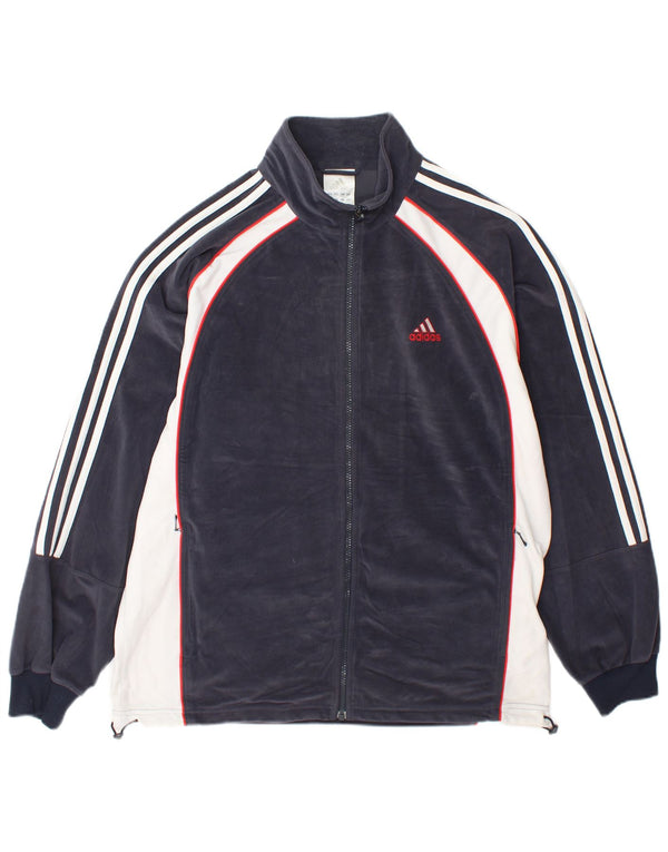 Ανδρική φόρμα Adidas Top Jacket UK 40/42 Medium Navy Blue Colorblock