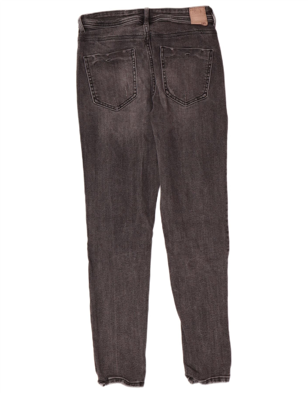 Zara Γυναικεία Skinny Jeans EU 38 Small W28 L27 Gray Cotton Classic