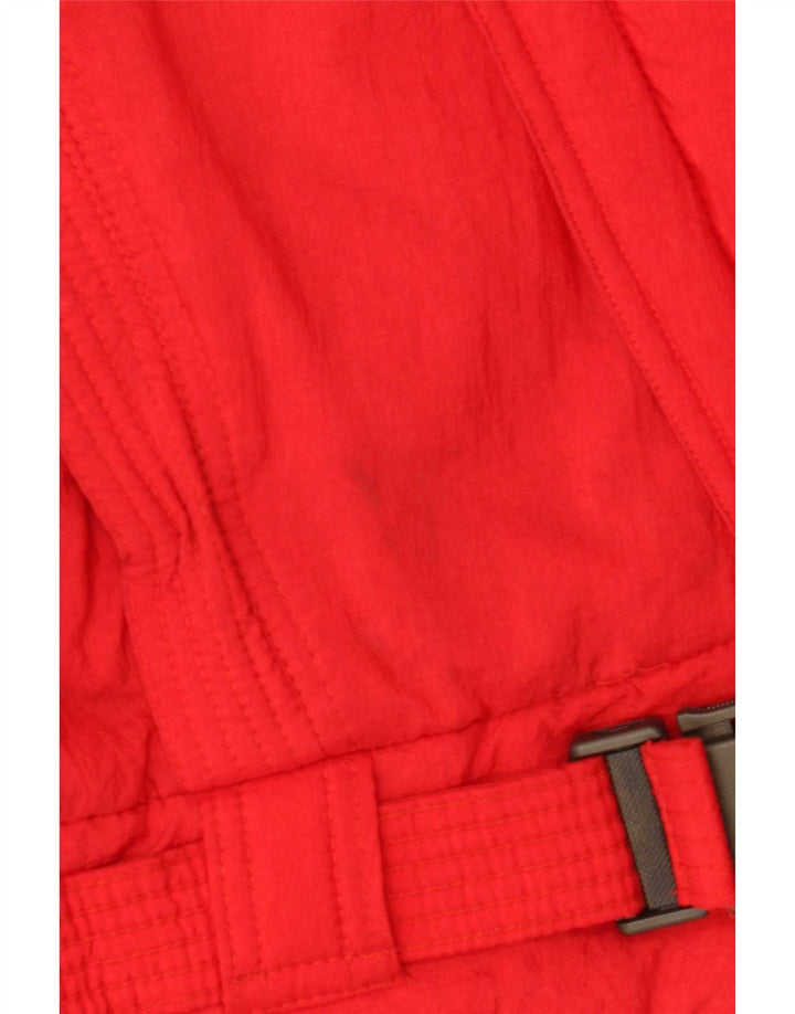 Vintage γυναικείο μπουφάν με επένδυση UK 18 XL κόκκινο