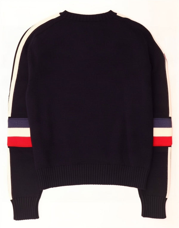 Ανδρικό πουλόβερ Rossignol Boat Neck Jumper Small Navy Blue Colourblock
