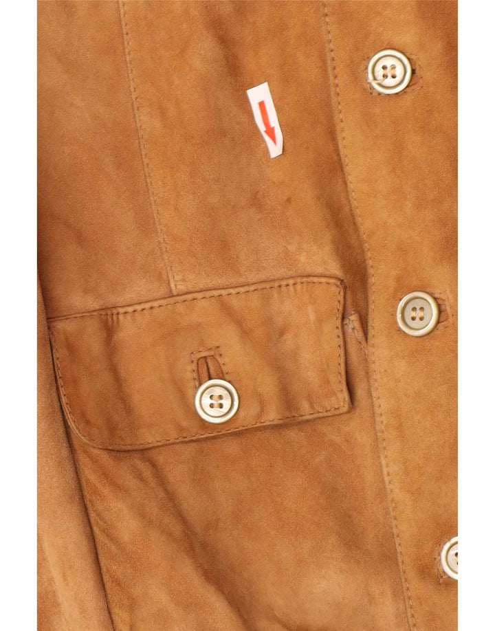 Vintage Ανδρικό Σουέντ Μπουφάν IT 48 Medium Beige