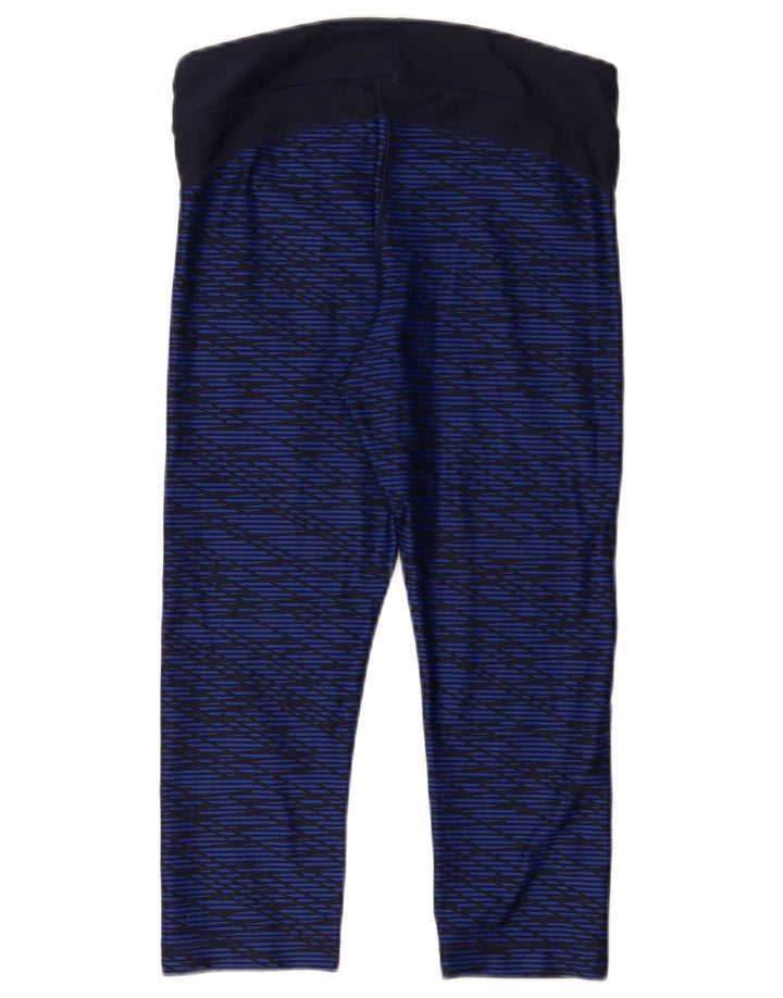 Γυναικείο κολάν Κάπρι UNDER Armour UK 14 Medium Navy Blue Geometric