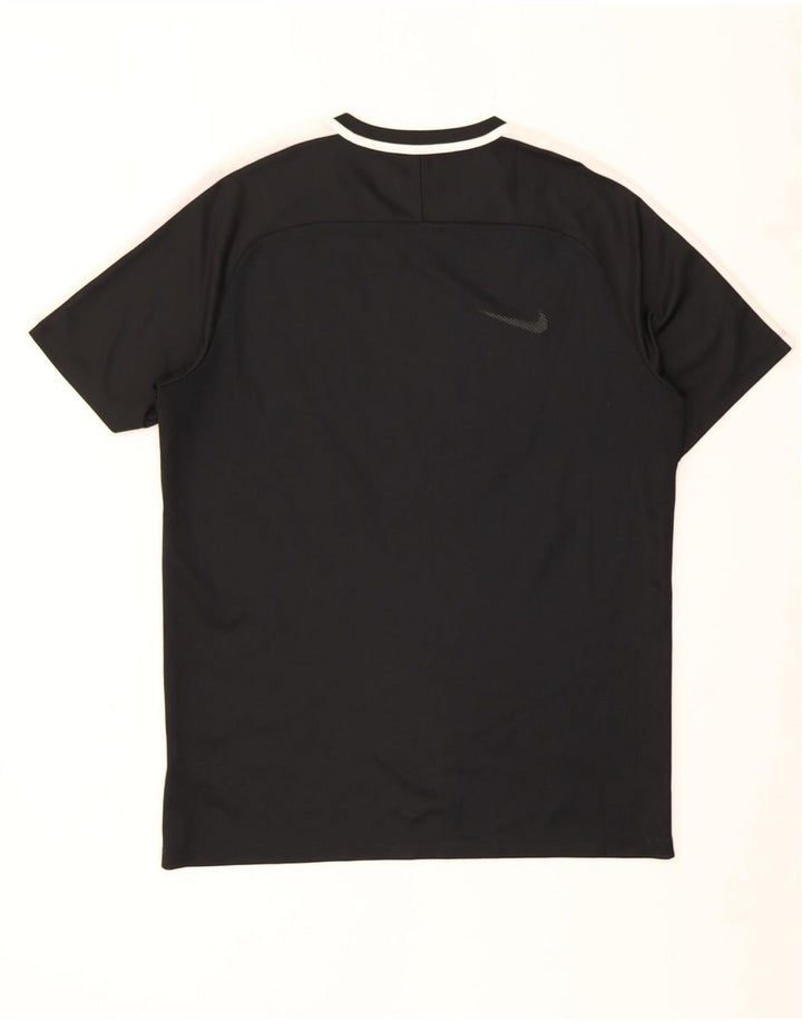 Ανδρικό T-shirt Nike Dri Fit Top Large Black Colourblock