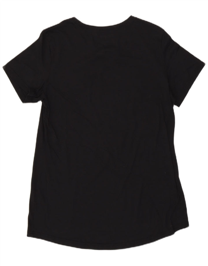 Reebok Γυναικείο T-Shirt Top UK 14 Medium Black