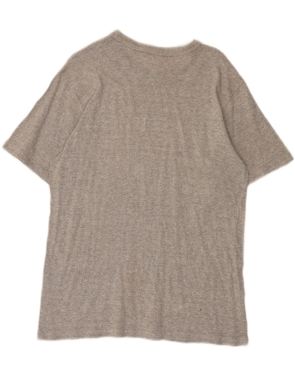 Ανδρικό γραφικό T-Shirt Champion Top Μεσαίο γκρι βαμβακερό