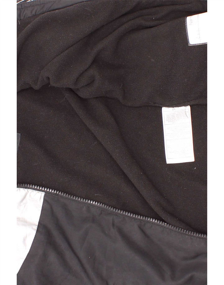 Dkny Boys Graphic Windbreaker Jacket 7-8 Years Small Black Colourblock