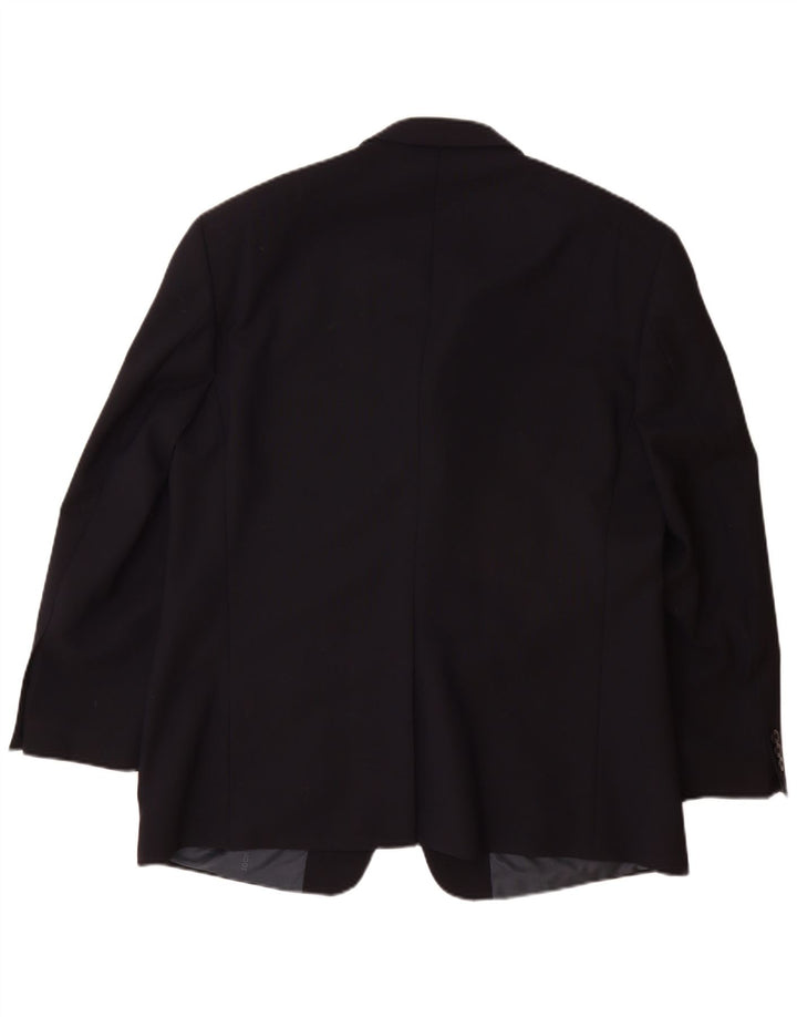 Cerruti 1881 Ανδρικό σακάκι με 3 κουμπιά UK 40 Large Navy Blue Virgin Wool