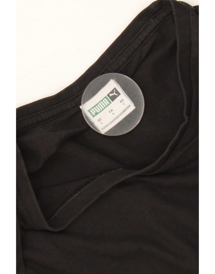 Ανδρικό T-Shirt Puma Top Large Μαύρο