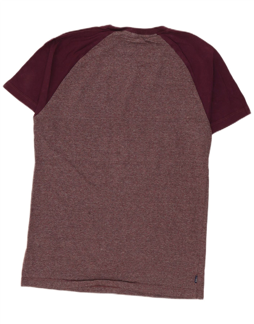 Ανδρικό μπλουζάκι Superdry Top Βαμβακερό μεσαίο μπορντό