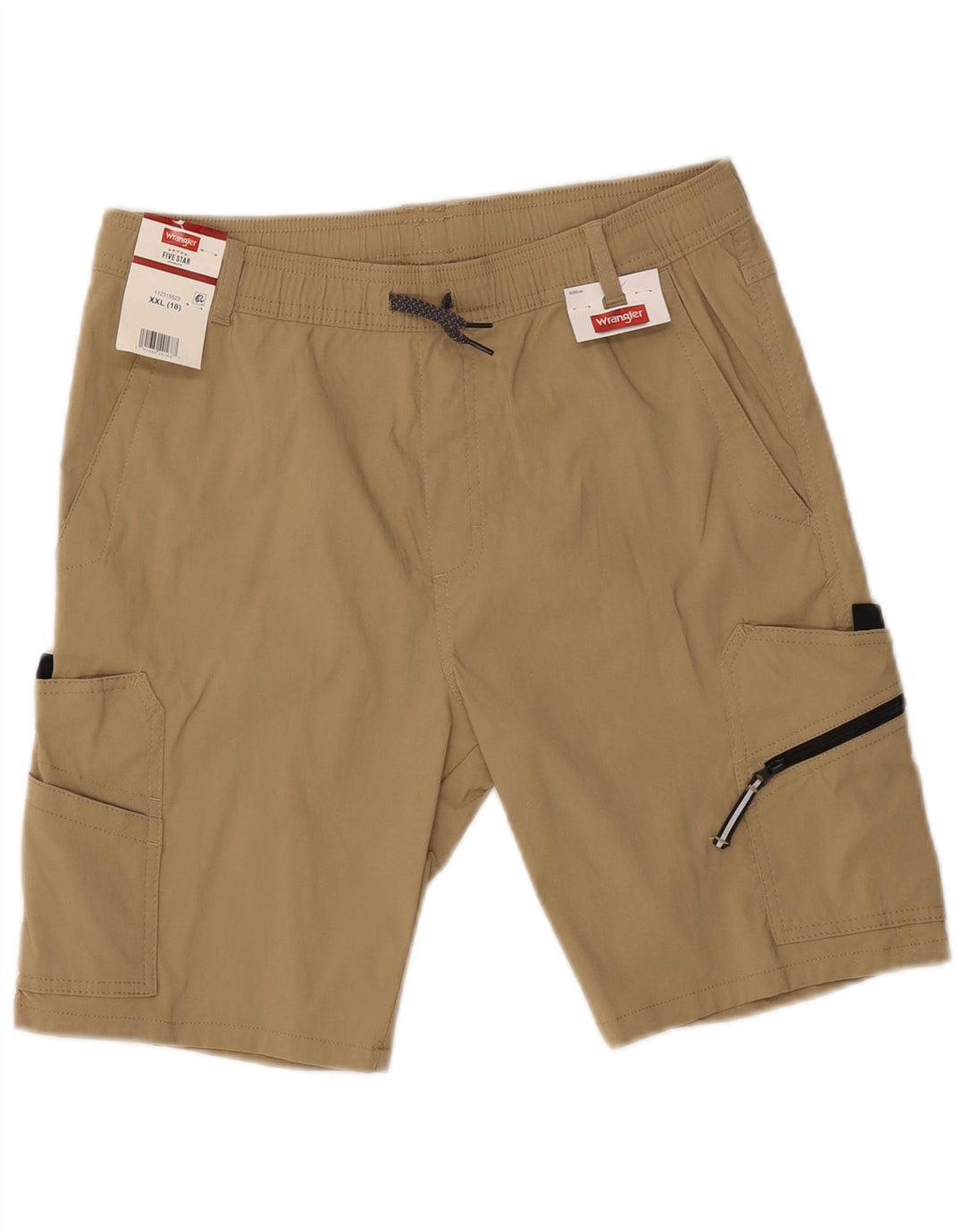 WRANGLER Boys Cargo σορτς 15-16 ετών 2XL W30 Μπεζ νάιλον
