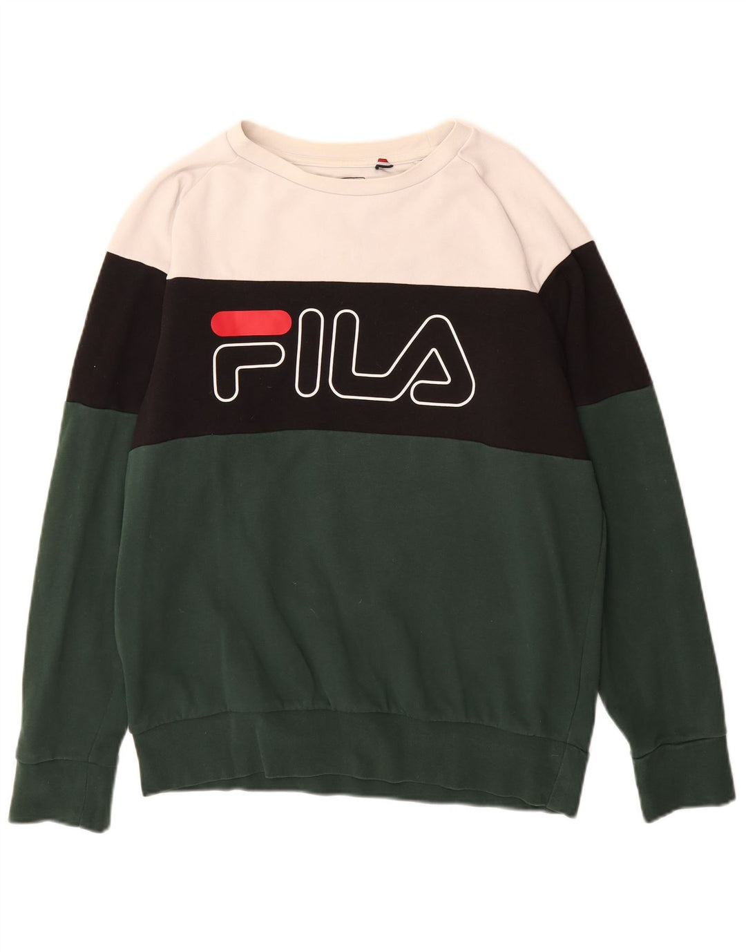Ανδρικό γραφικό φούτερ FILA Jumper Medium πολύχρωμο Colourblock