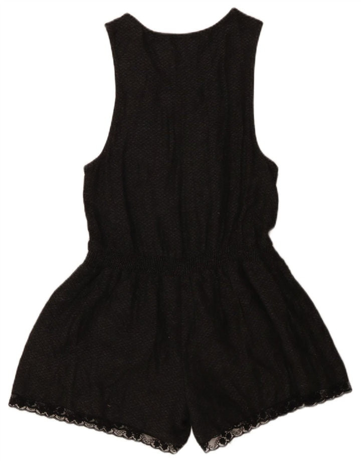Zara Girls Sleeveless Playsuit 11-12 Years Μαύρο
