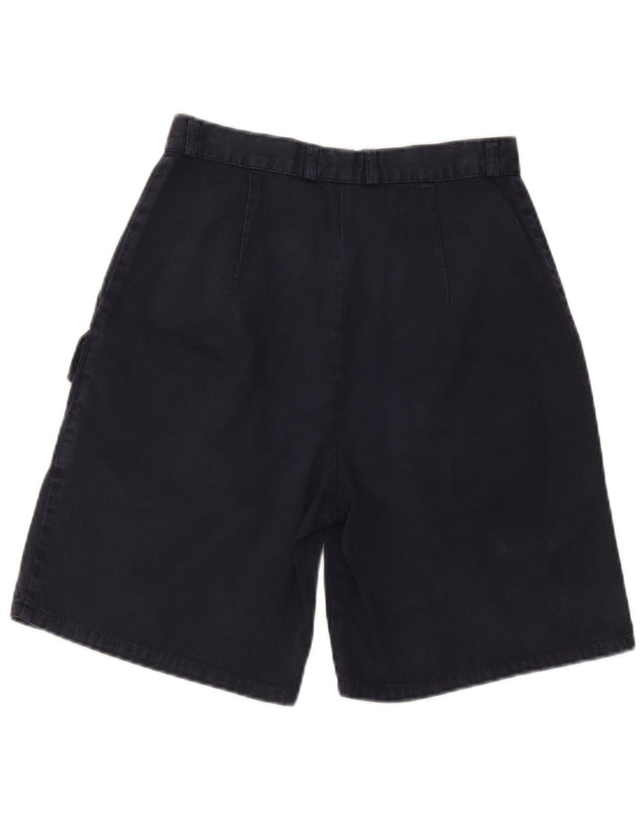 Vintage γυναικείο σορτς βερμούδα Cargo IT 44 Medium W28 Navy Blue Cotton