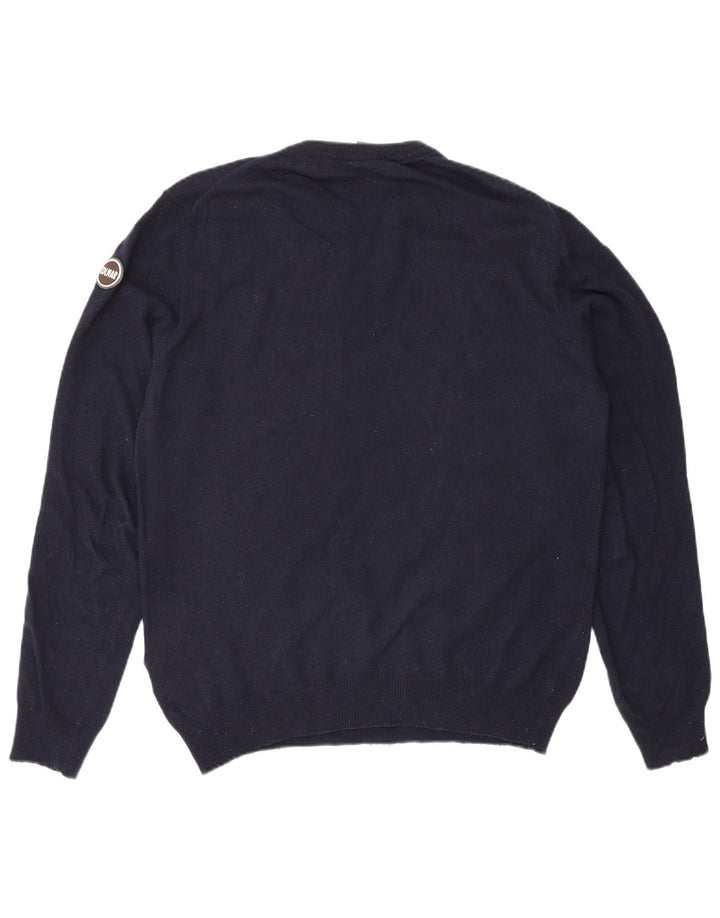 Ανδρικό πουλόβερ Colmar Crew Neck Jumper Μεγάλο Navy Blue Polyamide