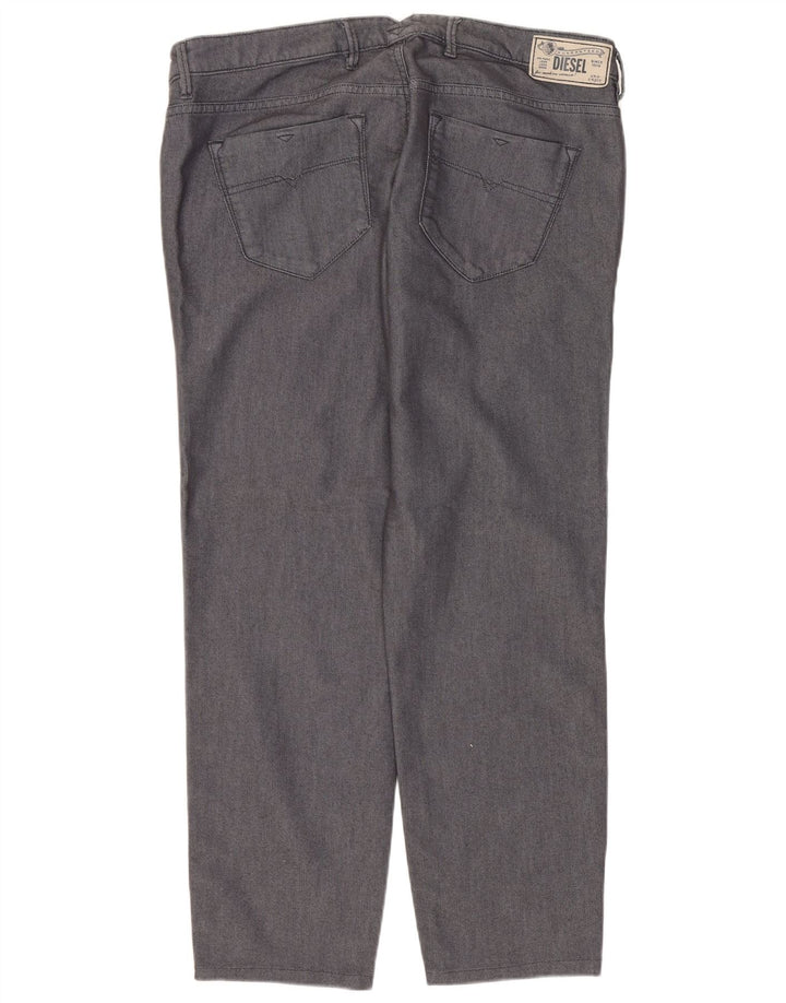 Diesel γυναικείο ίσιο τζιν W32 L26 Γκρι βαμβακερό