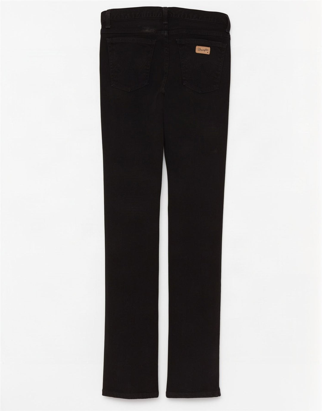Ανδρικό Slim Straight Jeans Wrangler W32 L32 Μαύρο βαμβακερό