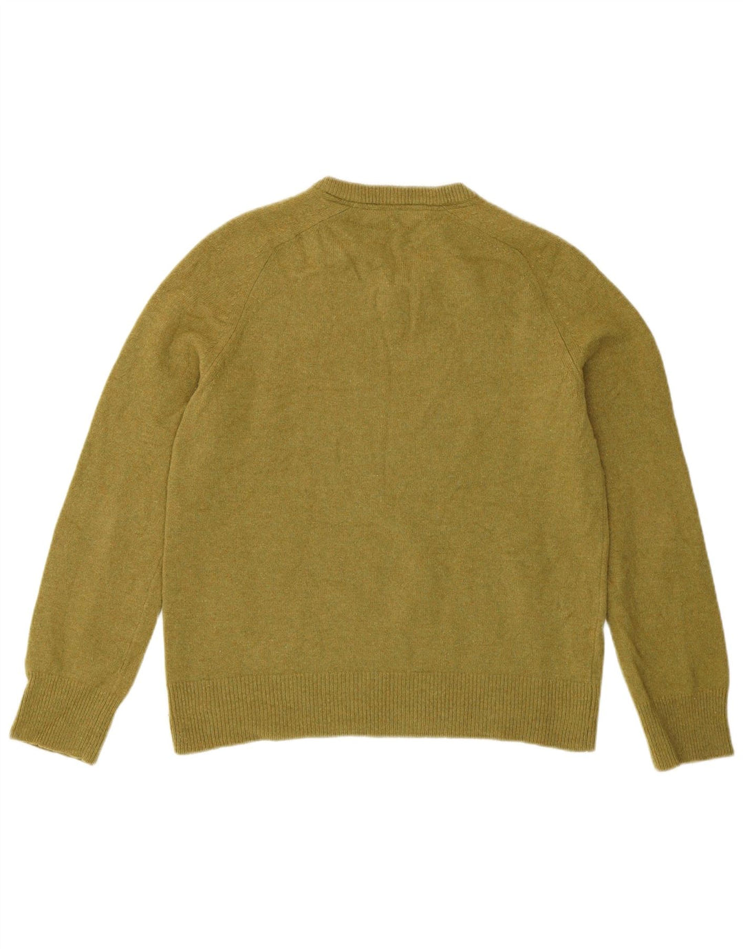 Γυναικείο πουλόβερ με λαιμόκοψη PENGUIN UK 14 Large Khaki Lambswool