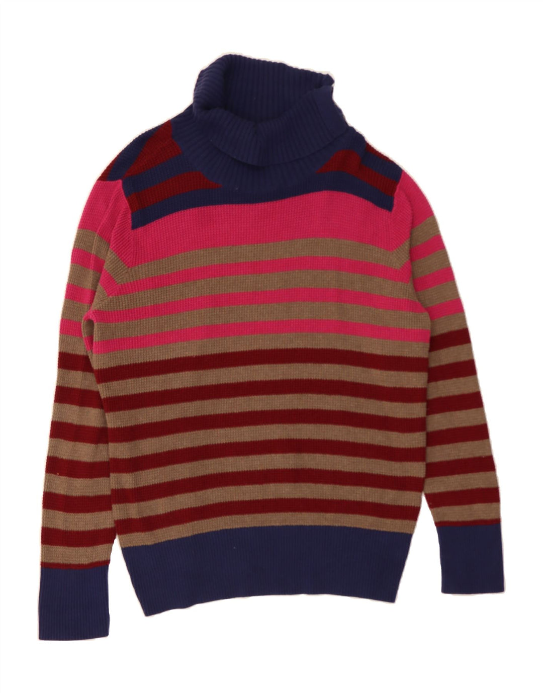 EDDIE BAUER Womens Button Neck Jumper Sweater UK 20 2XL Multicoloured Vintage Eddie Bauer and Second-Hand Eddie Bauer from Messina Hembry 