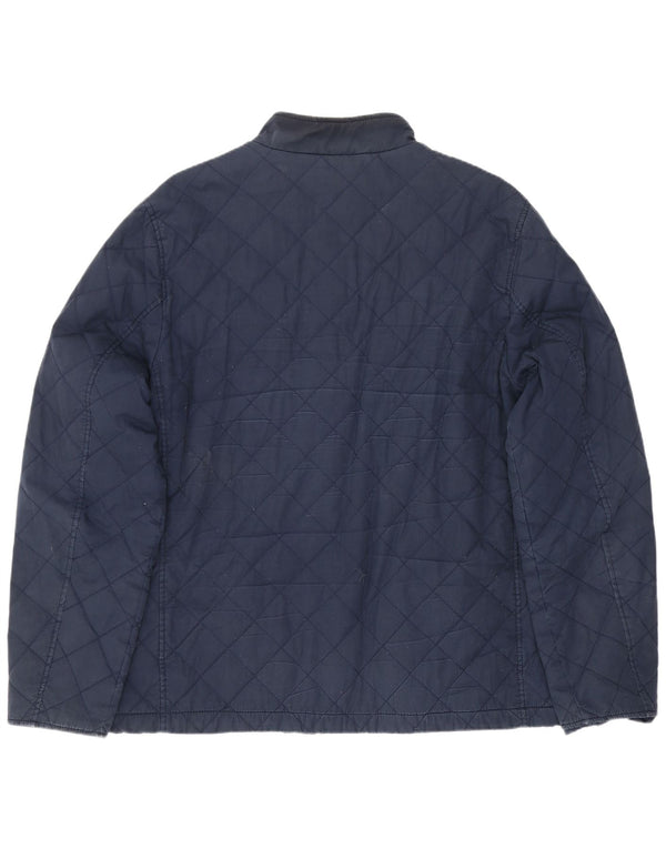 Jack Wills Ανδρικό καπιτονέ μπουφάν UK 42 XL Navy Blue Cotton