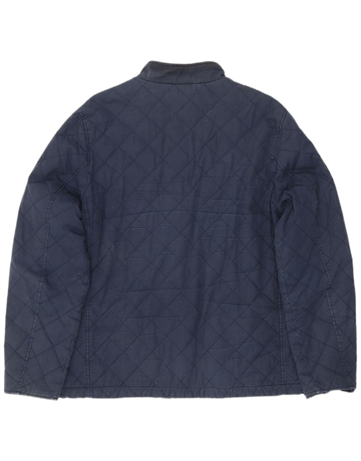 Jack Wills Ανδρικό καπιτονέ μπουφάν UK 42 XL Navy Blue Cotton