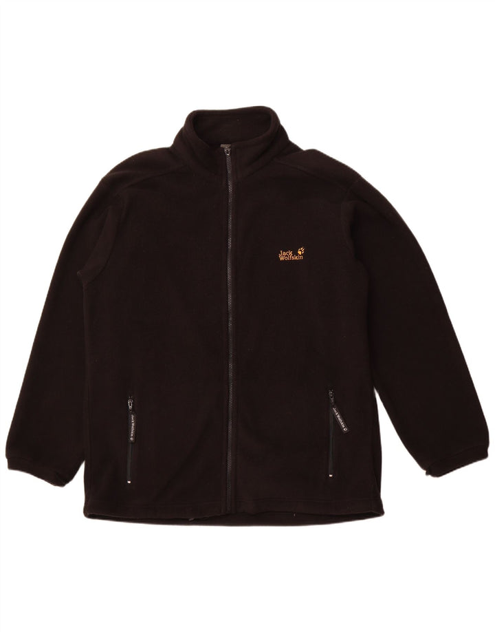Jack Wolfskin Ανδρικό Fleece Jacket UK 46/48 2XL μαύρο πολυεστέρα