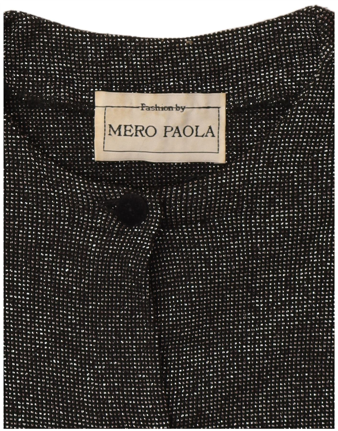 Vintage γυναικεία Crop μακρυμάνικη μπλούζα UK 12 Medium Grey