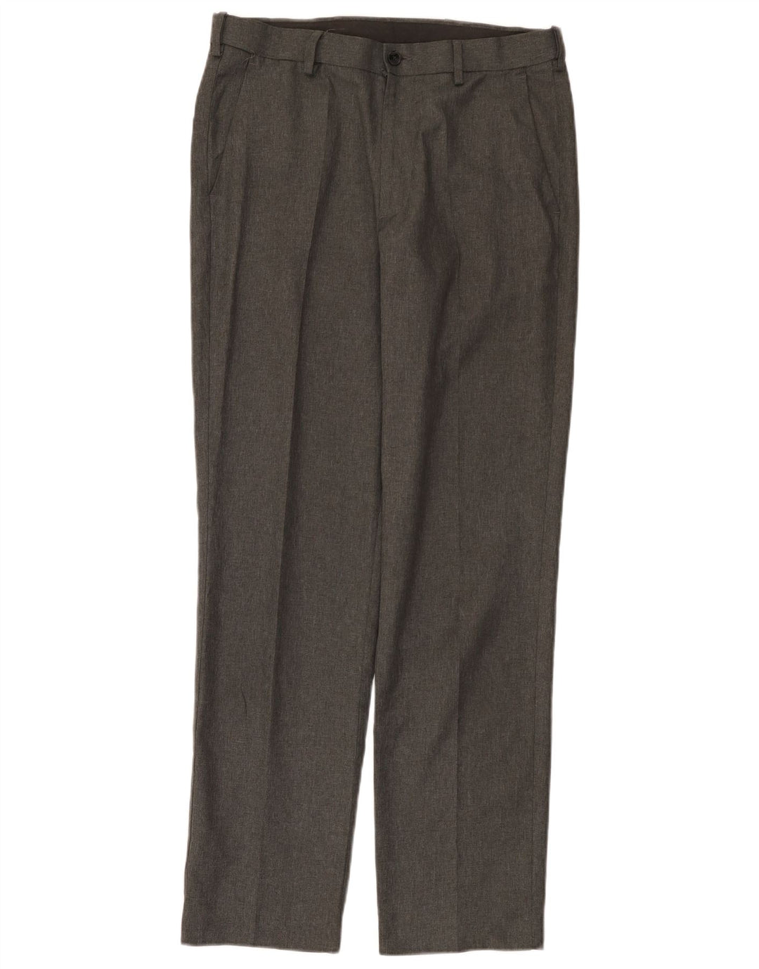 Marks & Spencer Ανδρικό ίσιο παντελόνι Chino με κανονική εφαρμογή W32 L31 Γκρι