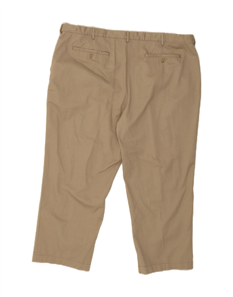 IZOD Mens Pegged Chino Trousers W50 L30 Beige Cotton Vintage Izod and Second-Hand Izod from Messina Hembry 