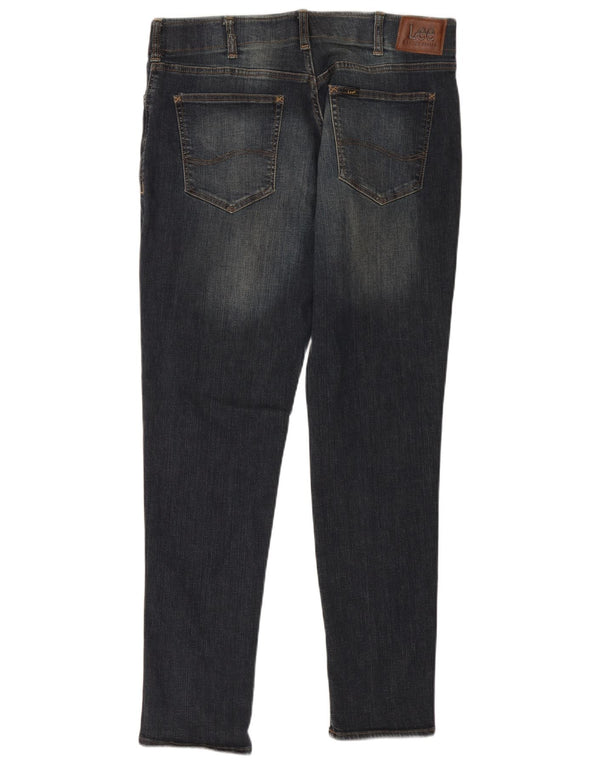 Lee Mens Modern Series Slim Jeans W36 L32 Navy Blue Cotton
