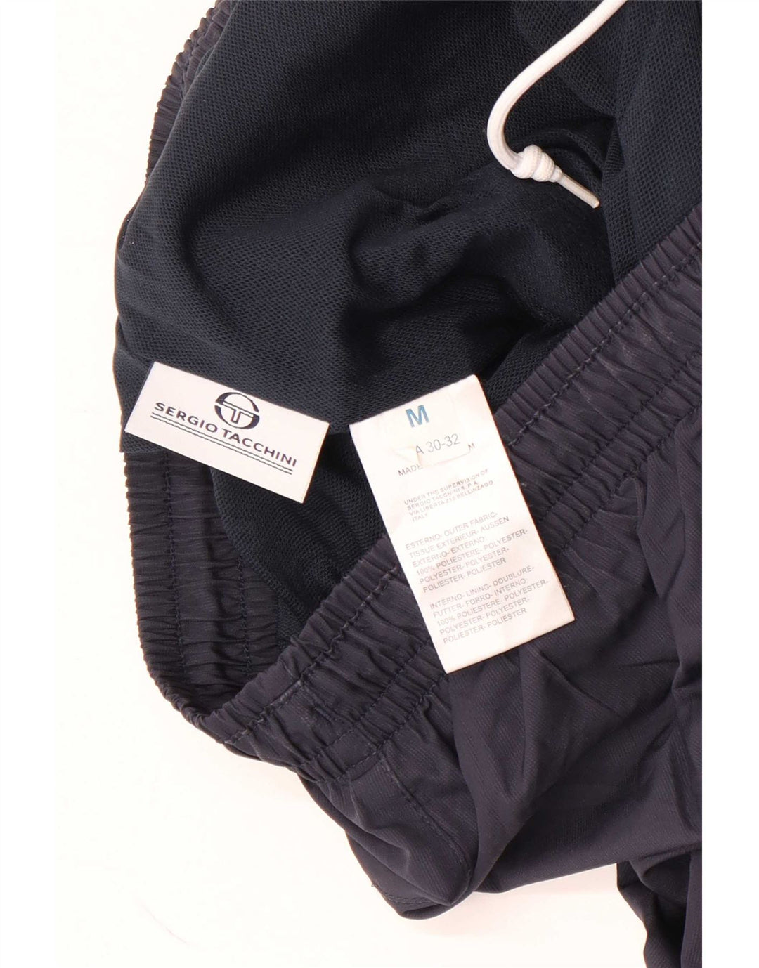 Ανδρική αθλητική φόρμα Sergio Tacchini Παντελόνι μεσαίου μπλε ναυτικού πολυεστέρα