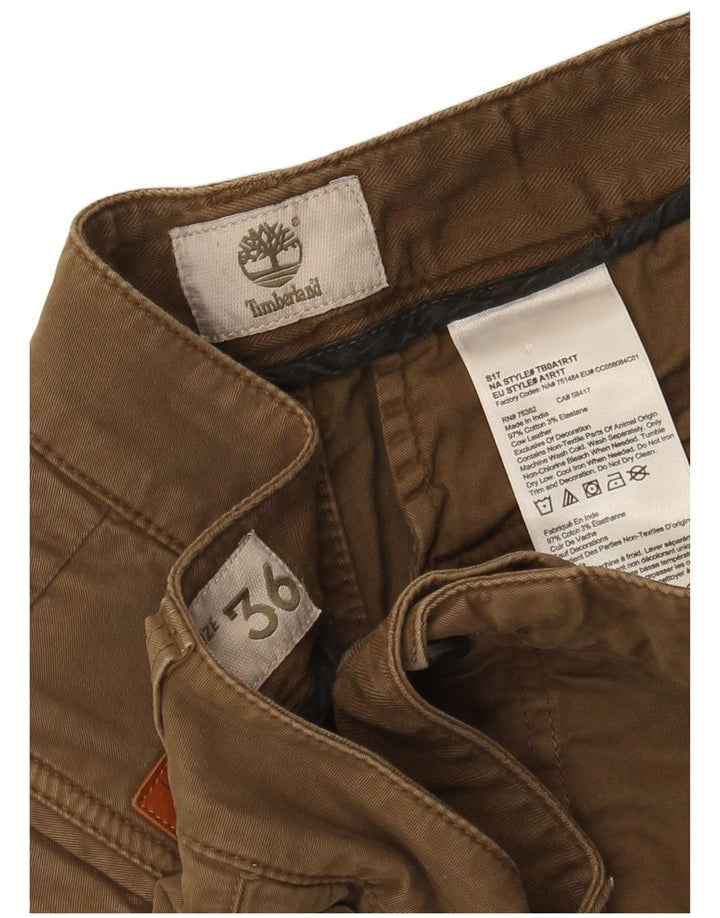 Ανδρικό σορτς Cargo Timberland W36 μεγάλο καφέ βαμβακερό