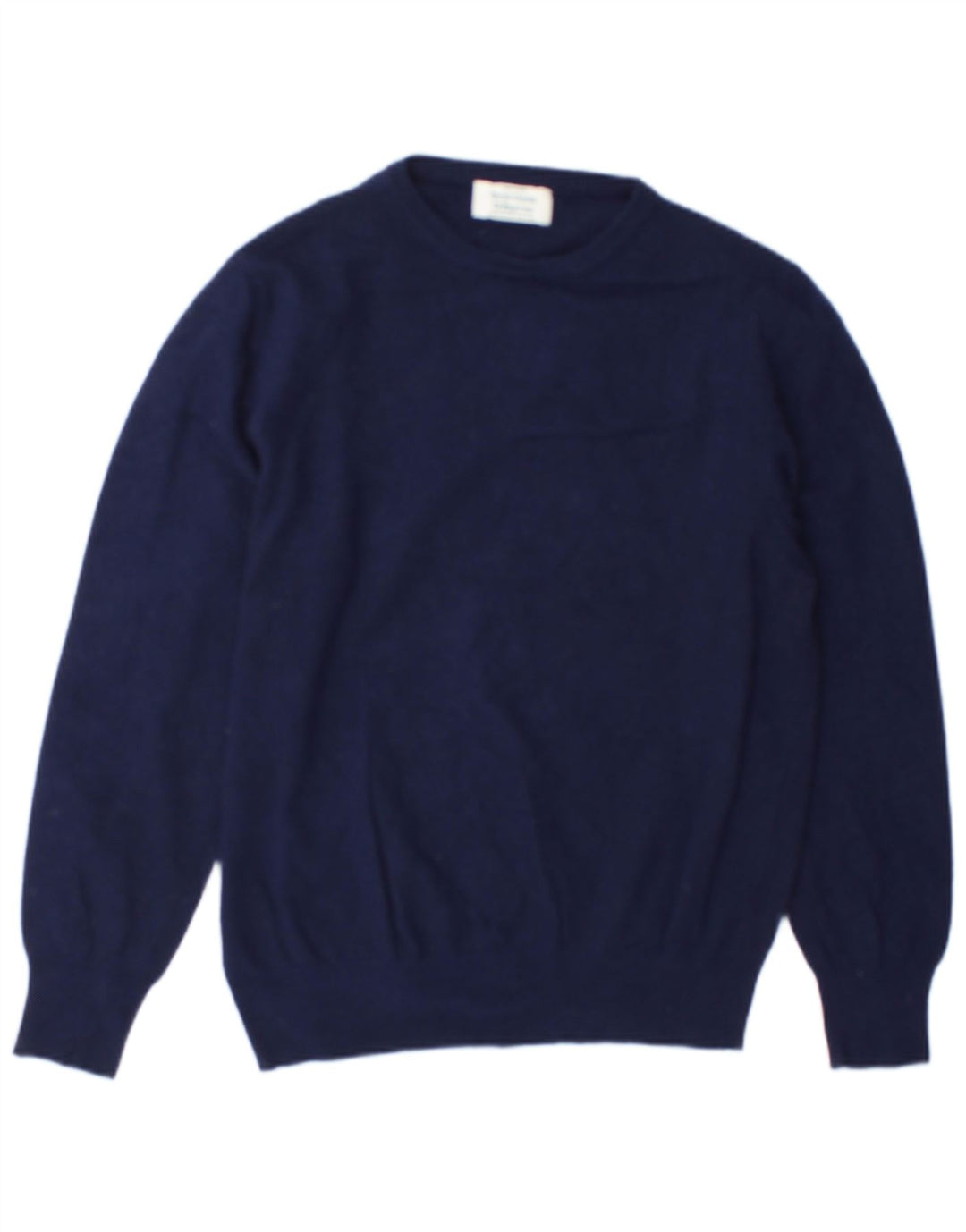 Γυναικείο πουλόβερ Benetton Boat Neck Jumper UK 12 Medium Navy Blue