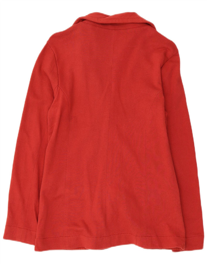 KAPPA Γυναικείο σακάκι με 3 κουμπιά UK 10 Small Red Cotton