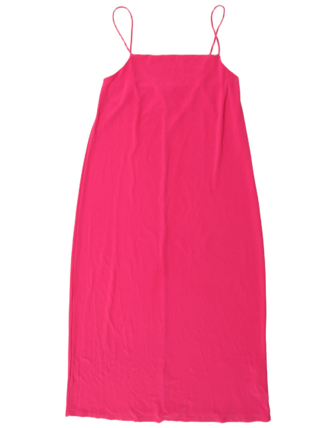 Zara Γυναικείο Slip Dress UK 14 Medium Pink Polyester