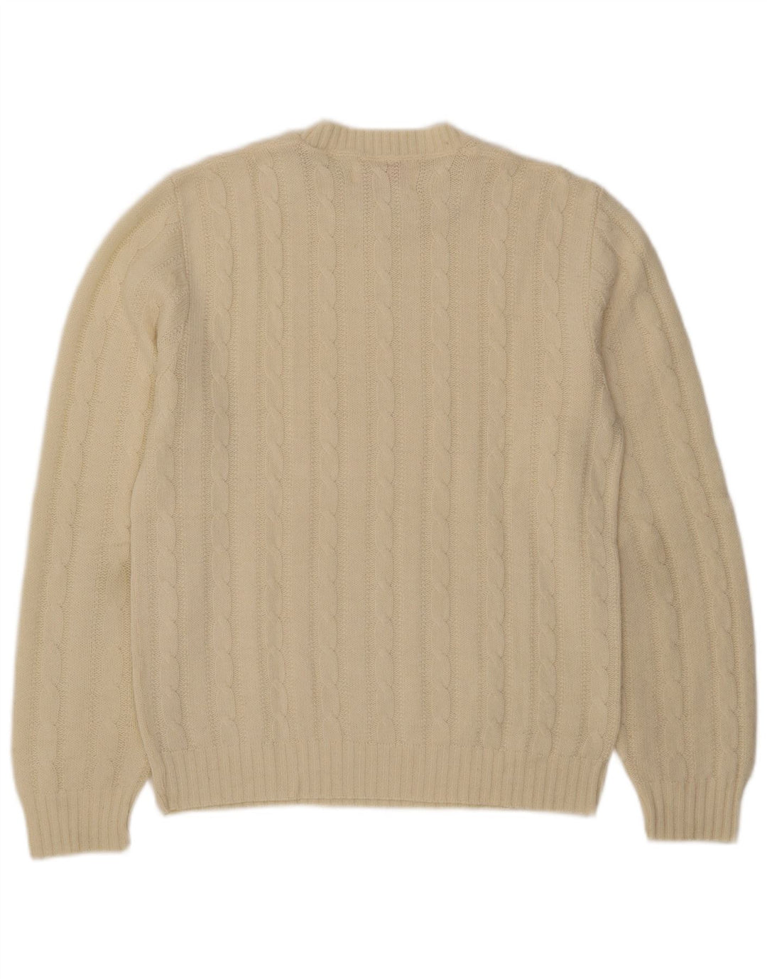Ανδρικό πουλόβερ Jantzen Crew Neck, Medium Off White