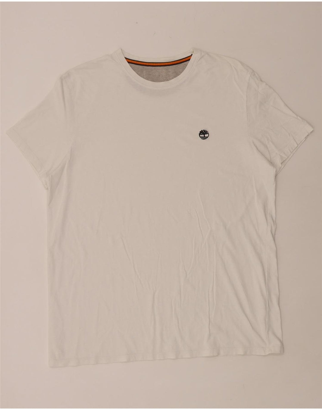 Ανδρικό T-Shirt Timberland Slim Fit Top 2XL Λευκό