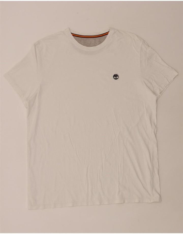 Ανδρικό T-Shirt Timberland Slim Fit Top 2XL Λευκό