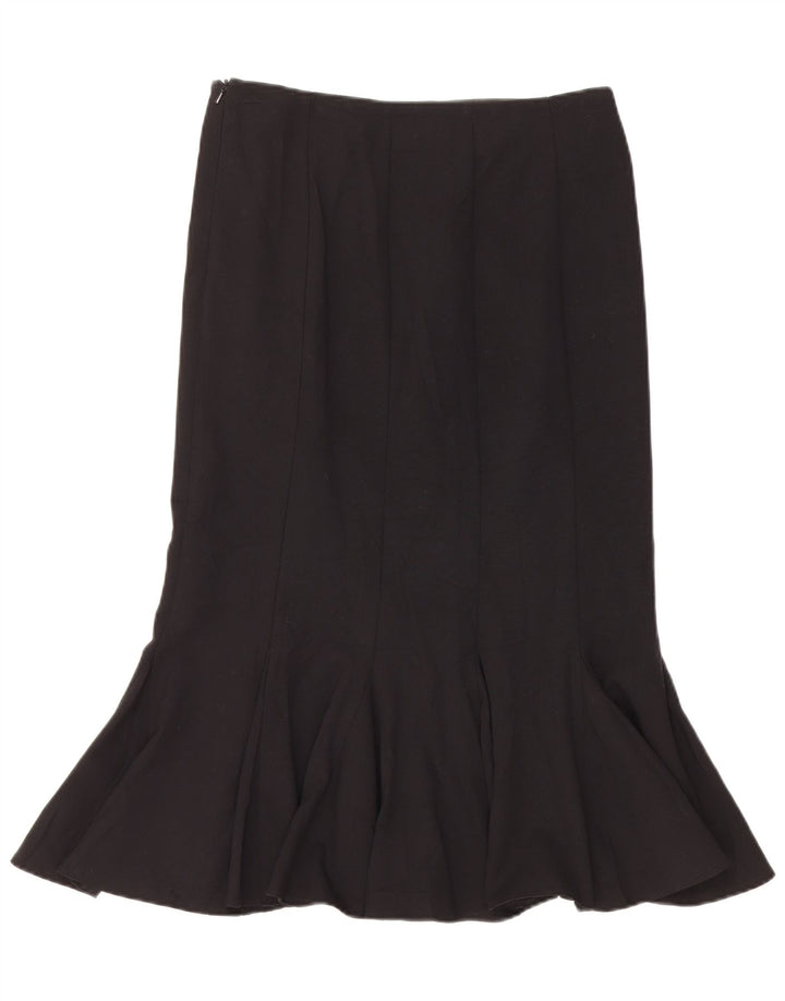 Marks & Spencer Γυναικεία Γοργόνα Φούστα UK 10 Small W30 Μαύρο Πολυεστέρας