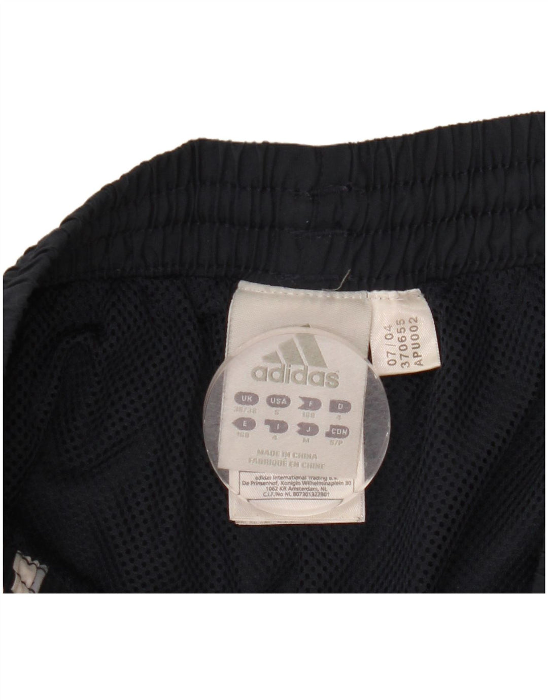 Ανδρική φόρμα ADIDAS Παντελόνι Joggers UK 36/38 Small Navy Blue