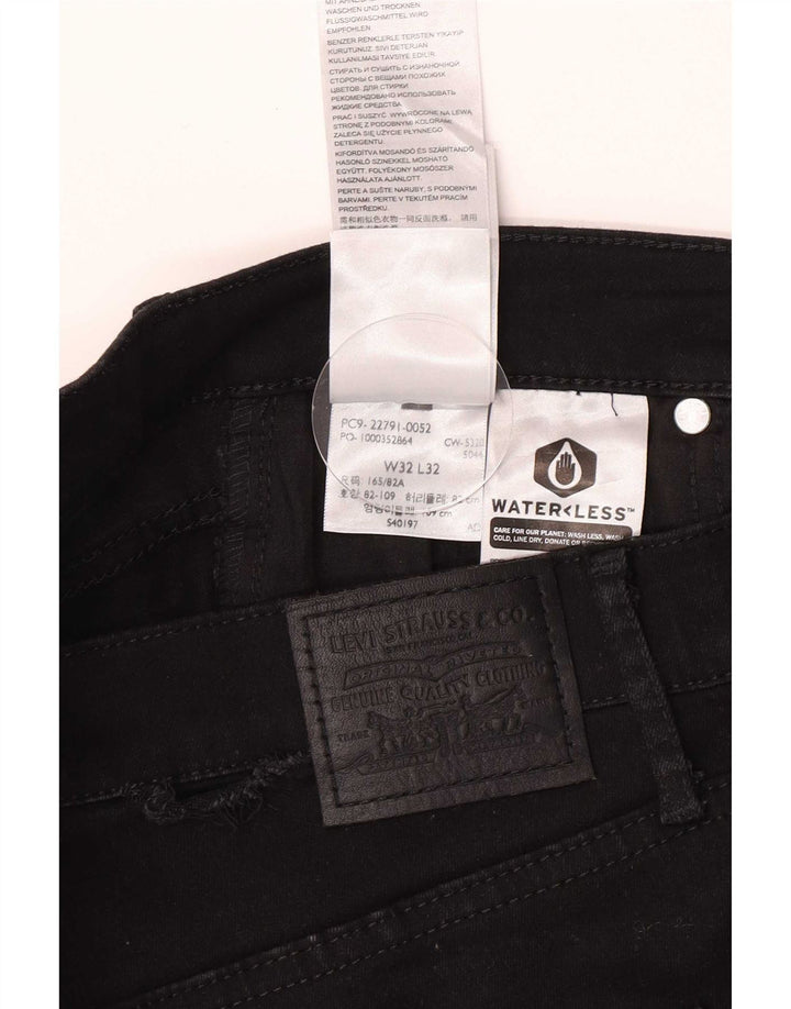 Γυναικείο Jegging Jegging Levi's W32 L32 Μαύρο βαμβακερό