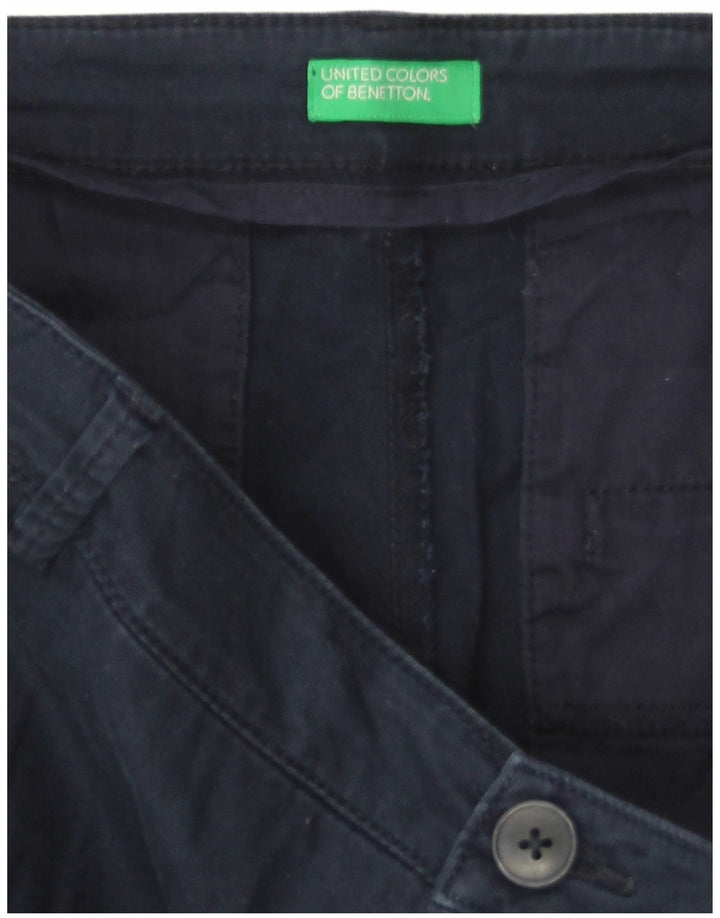 BENETTON Γυναικείο σορτς Chino W32 Large Navy Blue