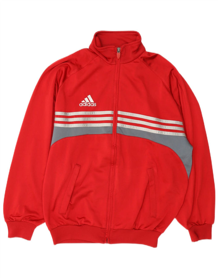 Ανδρική φόρμα Adidas Top Jacket UK 34/36 Small Red Colourblock Polyester