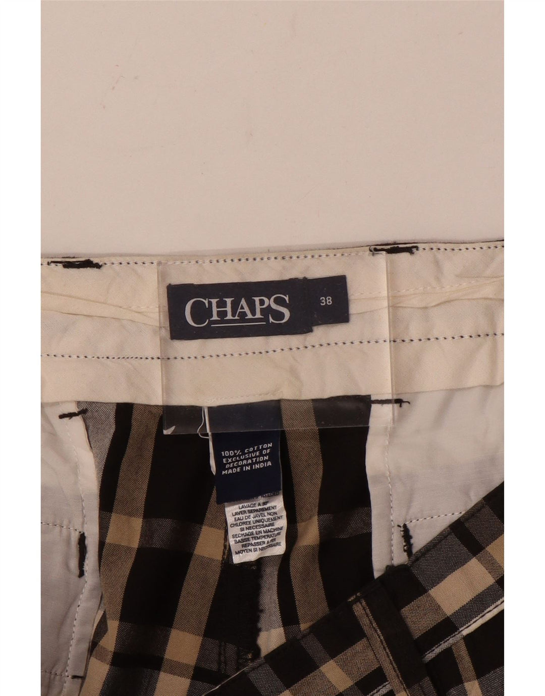 Chaps Ανδρικό σορτς Chino W38 XL καφέ βαμβακερό