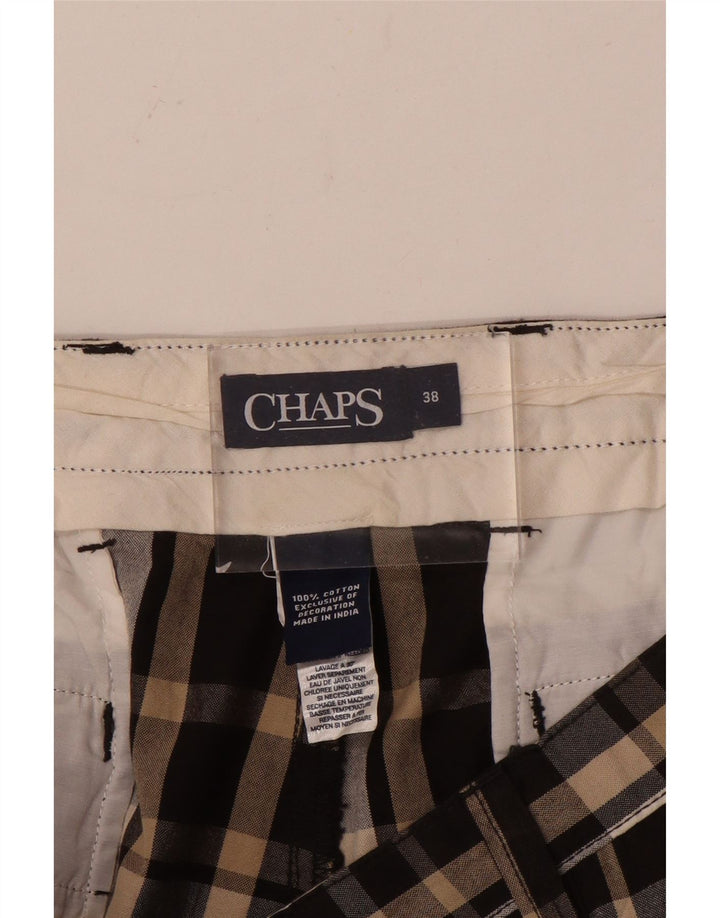 Chaps Ανδρικό σορτς Chino W38 XL καφέ βαμβακερό