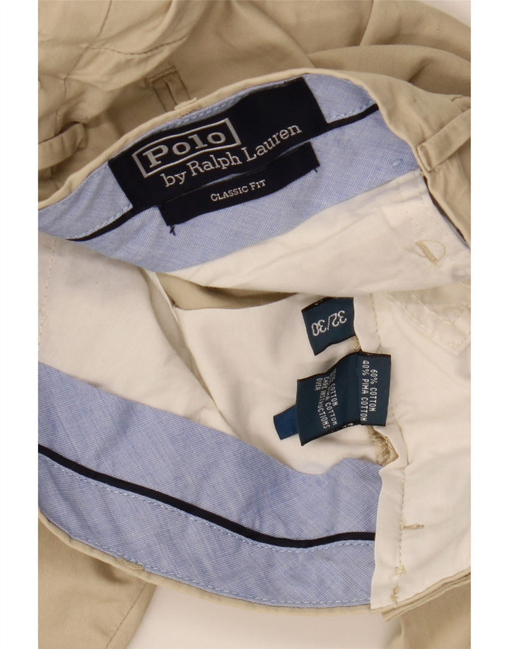 POLO RALPH LAUREN Ανδρικό ίσιο κλασικό παντελόνι Chino W32 L30 Beige