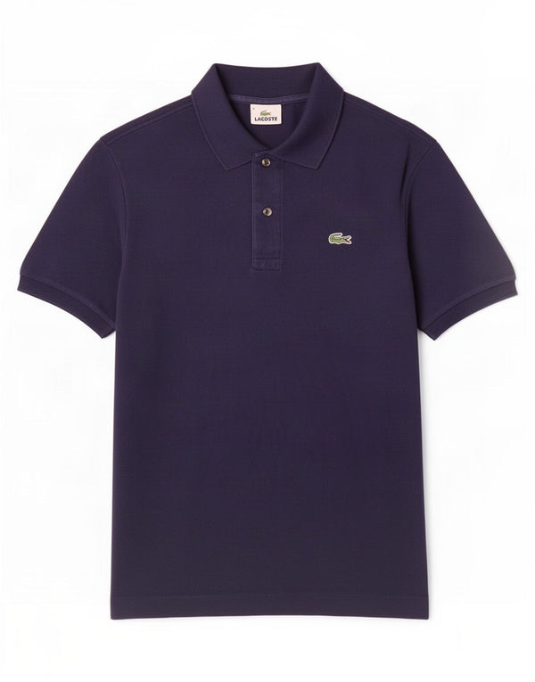 Ανδρικό μπλουζάκι πόλο Lacoste, νούμερο 3, Small Navy Blue από βαμβάκι