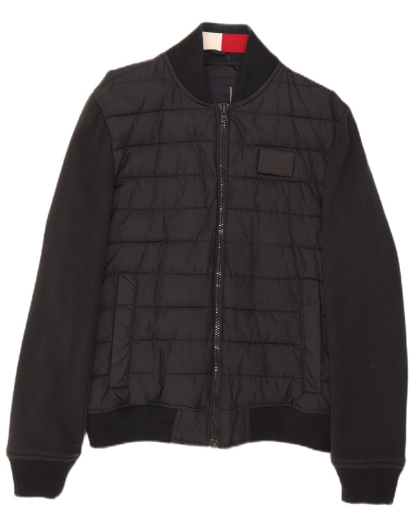 Tommy Hilfiger Ανδρικό μπουφάν με επένδυση UK 36 Small Black